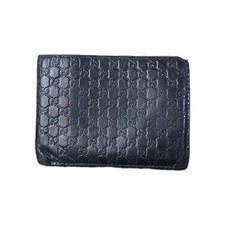 Gucci Black Guccissima Micro