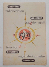 1958. Grundig radioricevitori