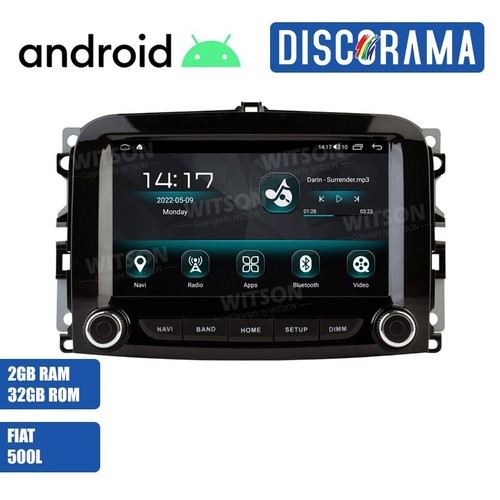 Autoradio android fiat 500l - android,