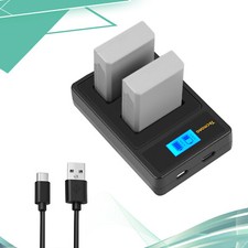 2X Batteria NB-10L 1200mAh +