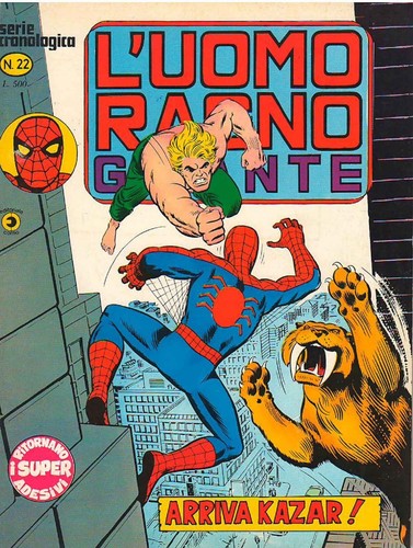 Uomo ragno gigante - uomo, n°22