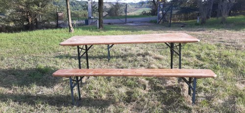 Set birreria tavolo panche - tavolo, 2