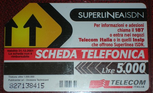 Superlinea isdn golden 1064 - isdn, (