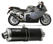 Storm exhaust black - exhaust,