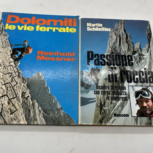 Lotto libri dolomiti vie - lotto, 2