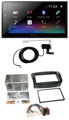 Pioneer dab mp3 bluetooth - pioneer, 2din