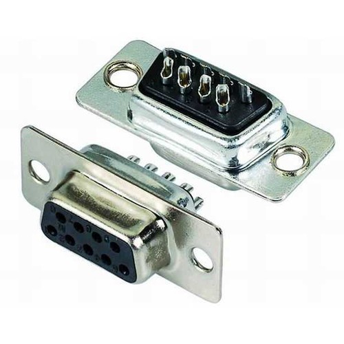 Connettore sub db9 femmina a - d-sub,