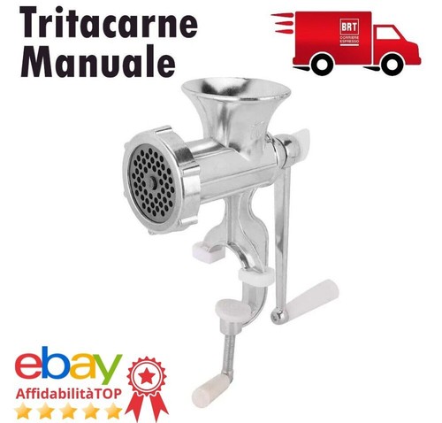 Tritacarne manuale - tritacarne, in