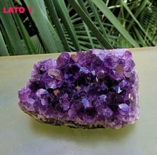 ► DRUSA  AMETISTA  CM. 6.27 x 4.21 x 2.94 URUGUAY AMETHYST   AAAA+ ◄