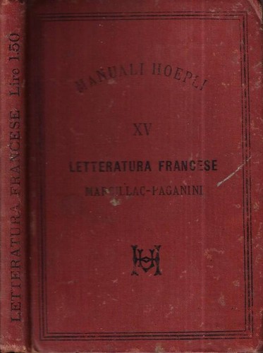 Letteratura francese f - francese., .