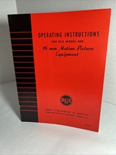 RCA 16mm MOTION PICTURE