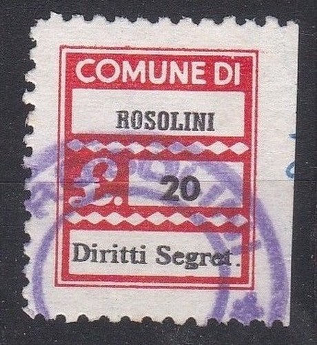 Rosolini marca municipale - marca,