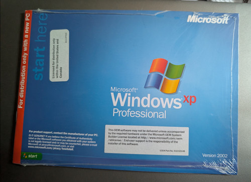 Microsoft windows con - windows, xp