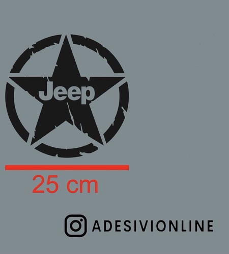Adesivo stella militare - ,