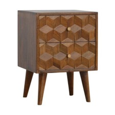 Cassetti comodino legno - 2,