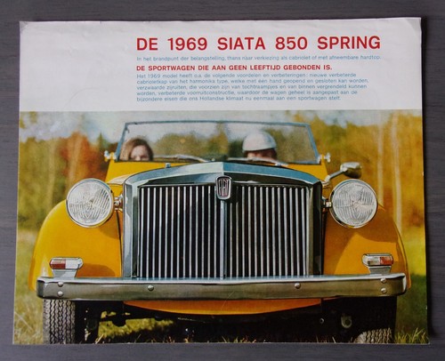 Brochure vendita siata 850 - vendita,