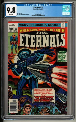 Eternals cgc 9 8 - eternals,