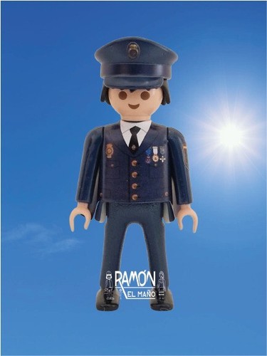 Custom playmobil policía - custom,