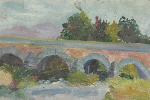 Piccolo dipinto olio - piccolo, ad