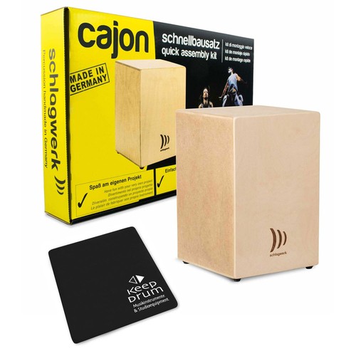Percussione cba10s cajon kit - percussione,