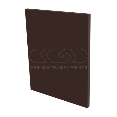 Lastra plexiglass marrone