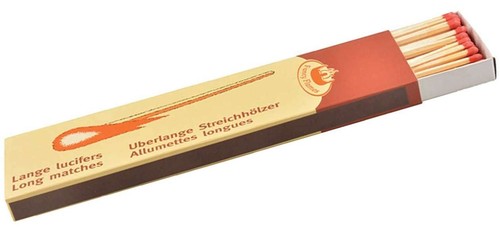 Fiammiferi extra lunghi cm - extra,
