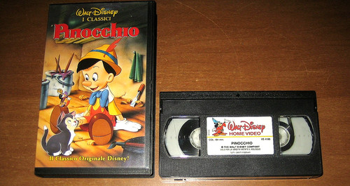 Videocassetta vhs walt disney - vhs,