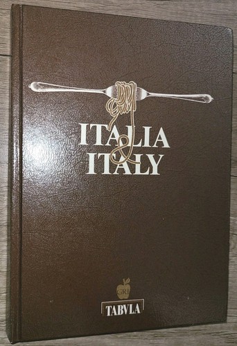 Vtg book italia italy - vtg,