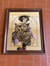 ?Insegna Specchio WELLA Vintage Plaque Home Design Mirror MODERNARIATO ANNI 80