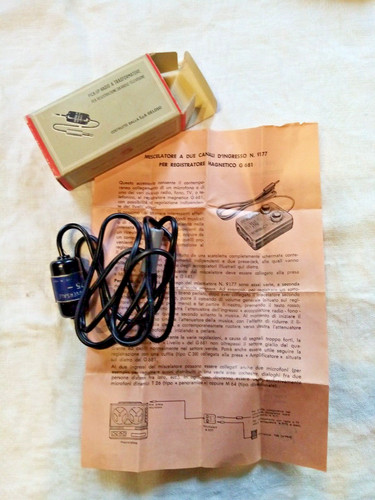 Vintage geloso pick - vintage-, radio