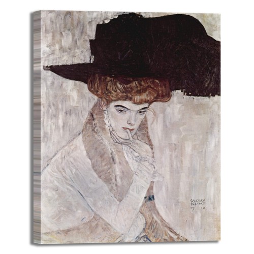 Gustav klimt cappello nero - gustav,