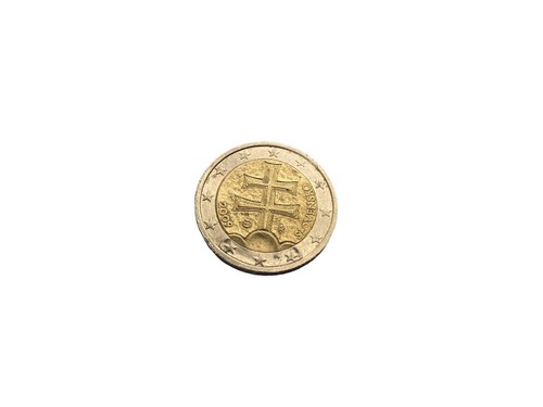 Moneta euro slovensko - moneta,