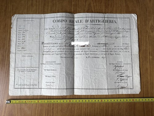 Antico documento corpo - documento,