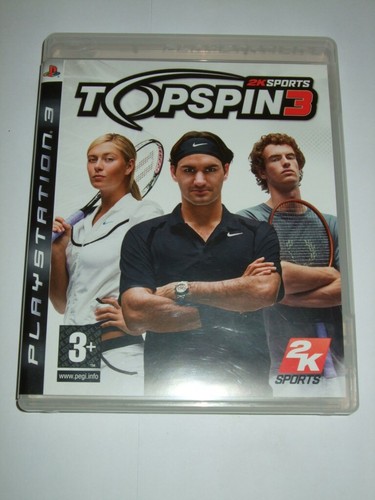Top spin tennis playstation - top,
