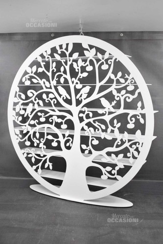 Espositore ferro bianco - espositore,