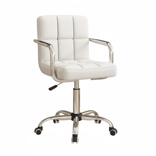 Sedia girevole imbottita con - imbottita,