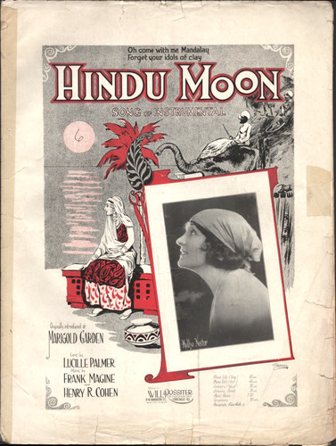 1919 hindu moon - hindu, antico