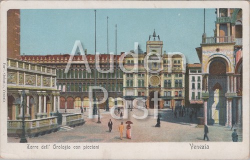 Venezia torre dell orologio - torre, dell'orologio