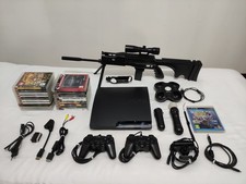 Sony Console PlayStation 3 Slim PS3 160 GB + 2 Controller + 20 Giochi + PS Move