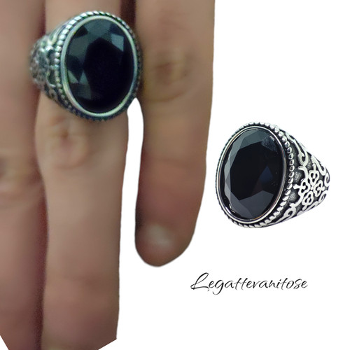 Anello acciaio inox - anello,