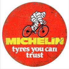 Aged Looking Michelin Tyres