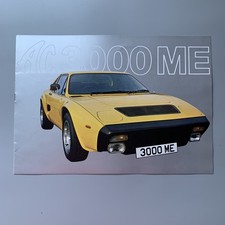 Brochure vendita auto sportive