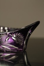 Ciotola in cristallo ametista