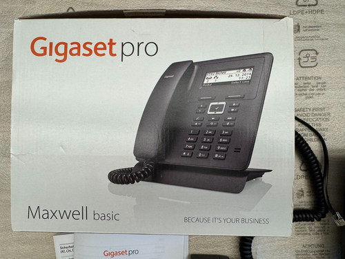 Gigaset maxwell basic pro - gigaset, –