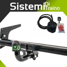 GANCIO DI TRAINO FISSO PER FIAT PANDA 4X4 2003-2011 CABLAGGIO 7 POLI