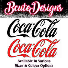 Coca cola vinile decalcomania - cola,