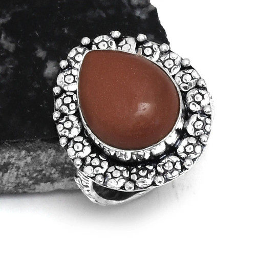 Anello etnico fatto mano con - anello,