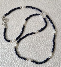 Collana perline uomo fatta - collana,