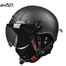 Casco Moto Retro Vintage in