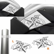 n.2 Adesivi Argento Rosa dei